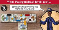 4051505 Railroad Rivals Premium Wood Edition	