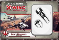 4025315 Star Wars: X-Wing Miniatures Game – Saw's Renegades Expansion Pack