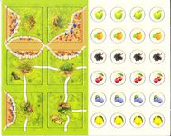 4072821 Carcassonne: Die Obstbäume