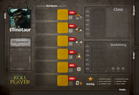 4517947 Roll Player: Minotaur Promo Punchboard