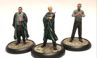 6457375 Harry Potter Miniatures Adventure Game: Slytherin Students Pack (EDIZIONE ITALIANA)