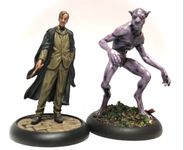 6457400 Harry Potter Miniatures Adventure Game: Remus Lupin & Werewolf Form (EDIZIONE ITALIANA)