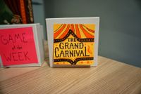 5641980 The Grand Carnival (nuova versione) + Espansione On the Road.  Kickstarter Limited Edition
