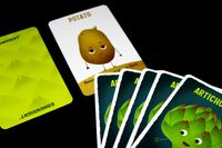 5448644 Abbasso i Carciofi: un gioco di carte  senza cuore.