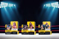 5559316 WWE Legends Royal Rumble Card Game