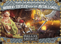 7297183 Massive Darkness 2: Heroes &amp; Monster Set – Bards &amp; Tinkerers vs Metal Angel