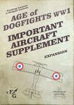 6137795 Age of Dogfights WWI: Important Aircraft Supplement