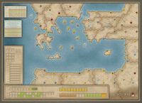 6476383 History Of The Ancient Seas Dies Irae Mounted Map Old Style