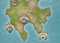 7051781 History Of The Ancient Seas Dies Irae Mounted Map Old Style