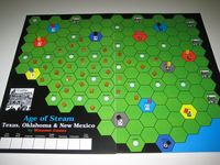 363478 Age of Steam Expansion: Texas, Oklahoma &amp; New Mexico