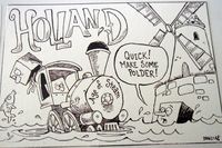 602500 Age of Steam Expansion: Holland / Madagascar