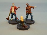 1782813 Last Night on Earth: Zombies with Grave Weapons Miniature Set