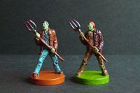 698393 Last Night on Earth: Zombies with Grave Weapons Miniature Set