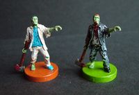 698394 Last Night on Earth: Zombies with Grave Weapons Miniature Set