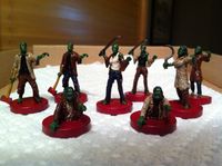 907040 Last Night on Earth: Zombies with Grave Weapons Miniature Set