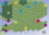 3621740 Age of Steam Expansion #1: England &amp; Ireland