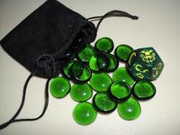 1089558 Cthulhu Dice Game - Rosso/Giallo