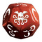 1243892 Cthulhu Dice Game - Rosso/Giallo