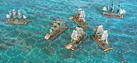 1074339 Flying Colors, Fleet Actions in The Age of Sail, Deluxe