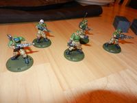 1367214 Dust Tactics: Rangers Command Squad