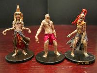 1116400 The Adventurers: The Pyramid Of Horus Pre-painted Miniatures Set