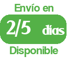Disponible en un almacén externo.<br> Envío en aproximadamente <em>2/5 días</em>
