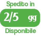 Disponibile presso un magazzino esterno.<br> Spedizione in circa <em>2/5 giorni</em>