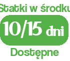 Dostępne w magazynie zewnętrznym.<br> Wysyłka w ciągu około <em>10/15 dni</em>
