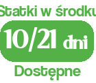Dostępne w magazynie zewnętrznym.<br> Wysyłka w ciągu około <em>10/21 dni</em>