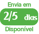 Disponível num armazém externo.<br> Envio em cerca de <em>2/5 dias</em>