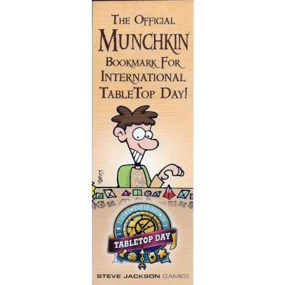Munchkin: The Official Bookmark for International TableTop Day!  Main