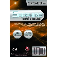 Sapphire: 100 Bustine Chimera USA (57.5 x 89 mm) (Orange)