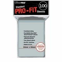 100 Bustine Ultra-Pro: Standard Pro-Fit (64x89 mm) (82712)