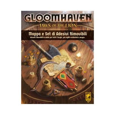 Gloomhaven: Jaws Of The Lion - Set di Adesivi Rimuovibili