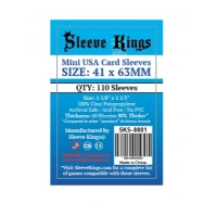 Sleeve Kings Mini Usa Card Sleeves (41x63mm) 110 Pack 60 Microns