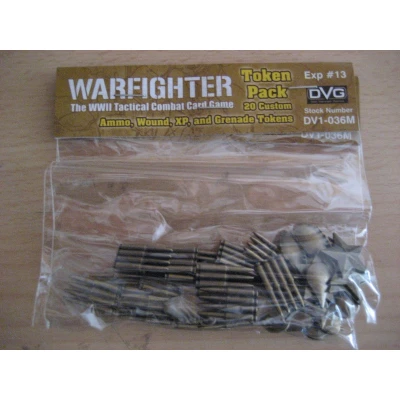 Warfighter World War II Metal Tokens (Expansion) Main