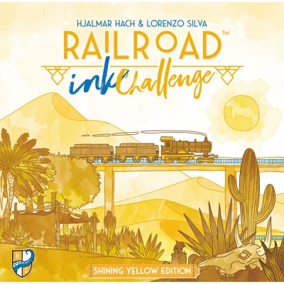 Railroad Ink Challenge: Shining Yellow Edition Main