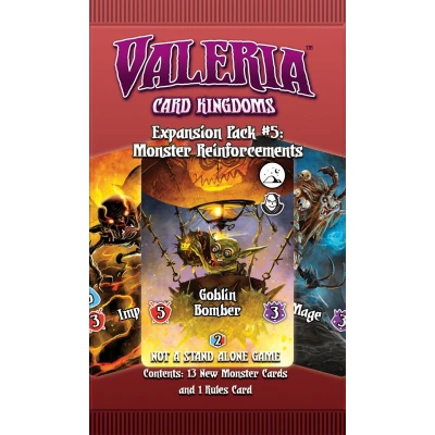Valeria: Card Kingdoms – Expansion Pack #05: Monster Reinforcements Main