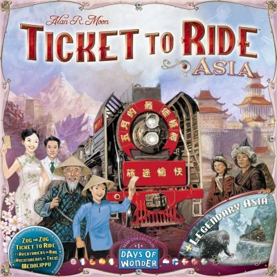Ticket to Ride Map Collection: Volume 1 - Team Asia & Legendary Asia Main