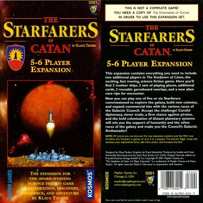 Starfarers of Catan 5-6 Player Expansion Main