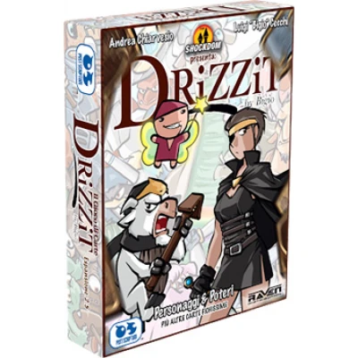 Drizzit - Il Gioco di Carte Espansione 2.5: Personaggi & Poteri più Altre Carte Fighissime + Albo