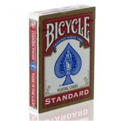 Carte Bicycle Standard Back Rosso Main