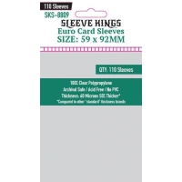 Sleeve Kings Euro Card Sleeves (59x92mm) 110 Pack 60 Microns