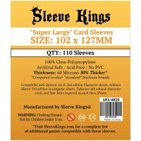 Sleeve Kings Super Large Sleeves (102x127mm) -110 Pack 60 Microns