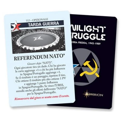 Twilight Struggle: Carta Promo - Referendum NATO Main