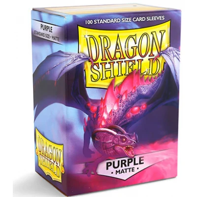 Dragon Shield: Matte â Purple (100)