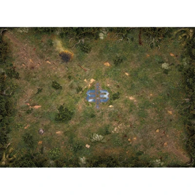 Mage Wars Arena Straywood Forest Playmat Main