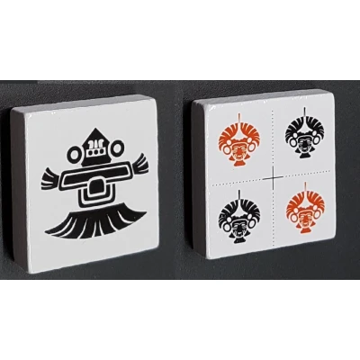 Teotihuacan: City of Gods – Pyramid Tile Promo, Red Temple
