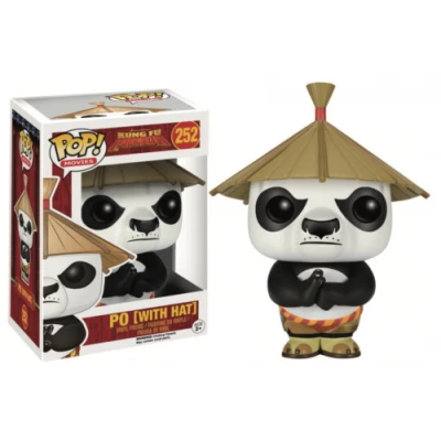 Funko Pop! Movies: Kung Fu Panda - Po in Hat 6402 Main