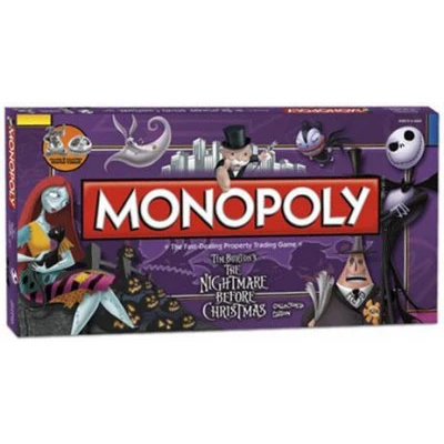 Monopoly: Nightmare Before Christmas Collector's Edition Main
